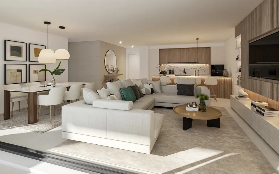 Apartamenty z widokiem na morze w Marbelli — zdjęcie