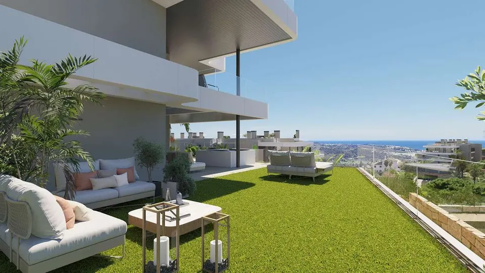Apartament z widokiem na morze w Mijas — zdjęcie