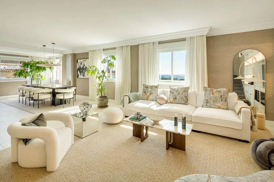 Penthouse z widokiem na morze w Marbelli — zdjęcie