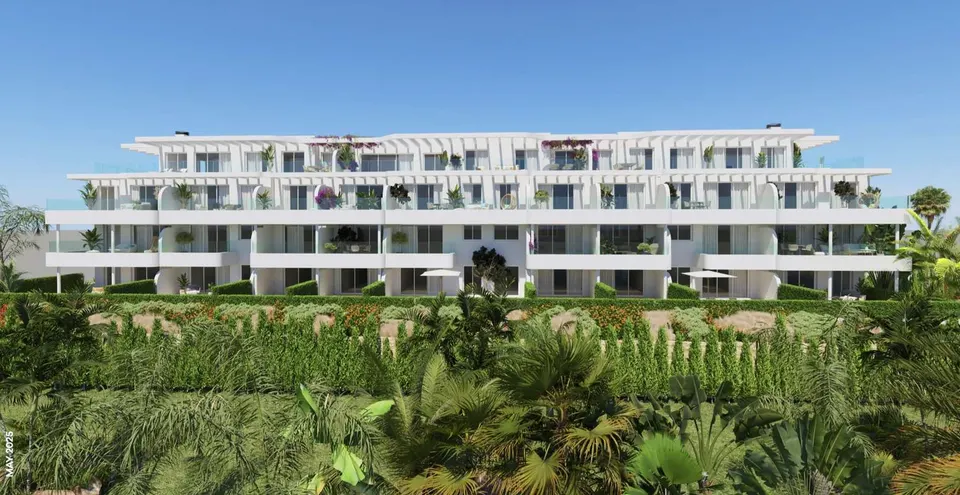 Apartamenty z widokiem na morze w Mijas Costa — zdjęcie