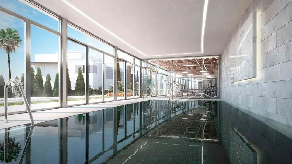 Apartament przy polu golfowym w Marbelli — zdjęcie