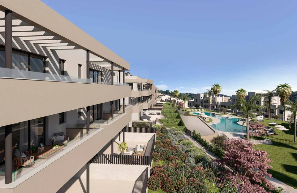 Apartamenty z widokiem na morze w Casares — zdjęcie