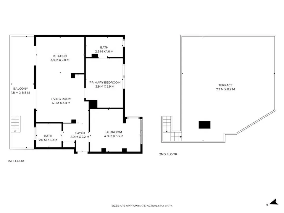 Apartament z widokiem na miasto w Maladze — zdjęcie