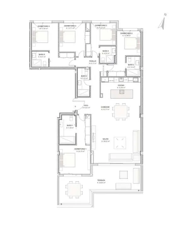 Apartament z widokiem na morze w Esteponie — zdjęcie
