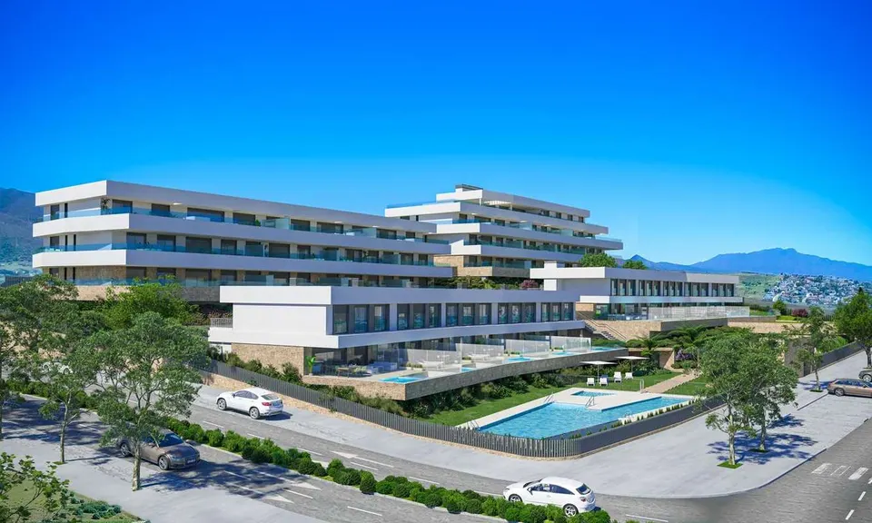 Apartament z widokiem na morze w Esteponie — zdjęcie