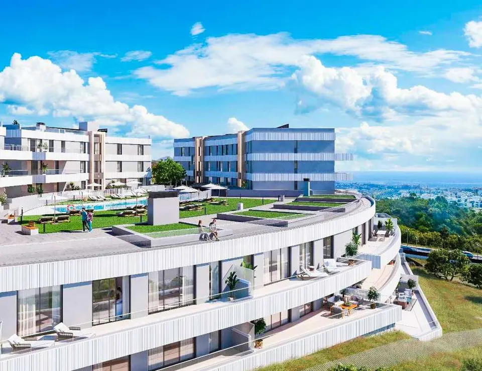 Apartament z panoramicznym widokiem w Esteponie — zdjęcie
