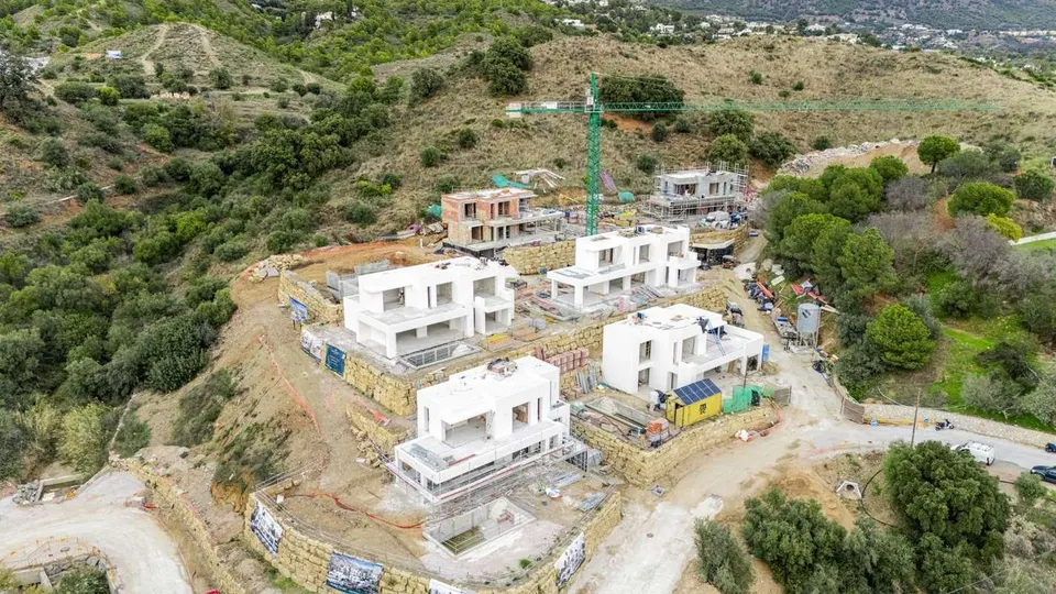 Willa z widokiem na morze w Mijas — zdjęcie