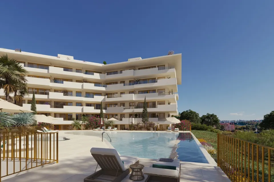 Apartamenty z basenem w Fuengiroli — zdjęcie