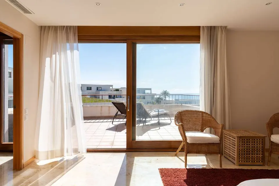 Penthouse z widokiem na morze w Marbelli — zdjęcie