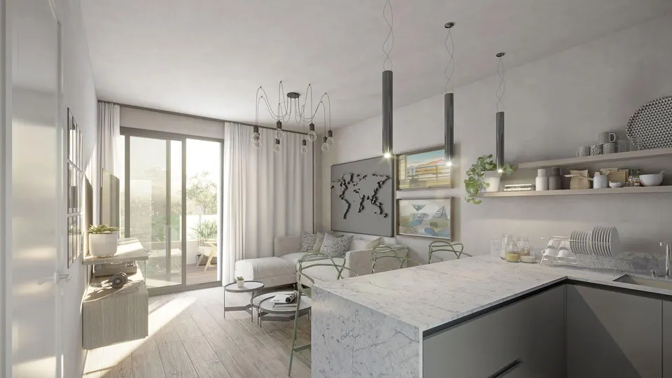 Apartamenty z basenem w Mijas — zdjęcie