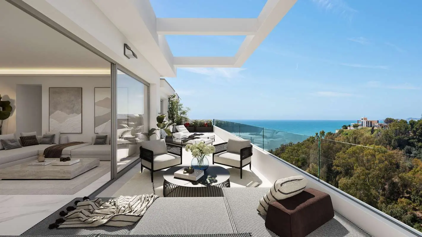 Penthouse blisko morza w Benalmádena