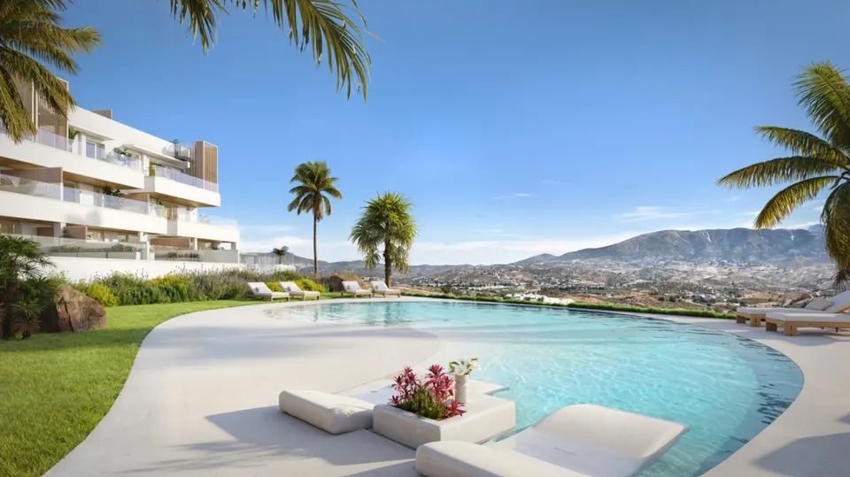 Apartamenty przy polu golfowym w Mijas Costa — zdjęcie