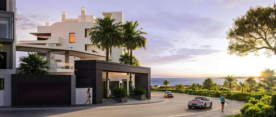 Apartament z tarasem w Mijas — zdjęcie