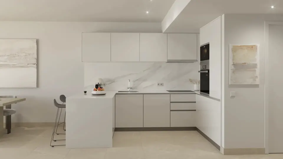 Apartamenty z tarasem w Esteponie — zdjęcie