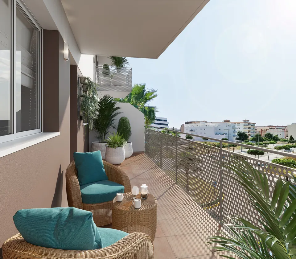 Apartamenty z widokiem na morze w Vélez-Málaga — zdjęcie