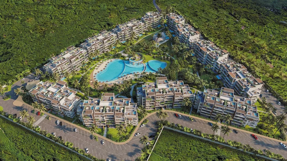 Apartamenty wśród tropikalnych ogrodów i stref relaksu — zdjęcie