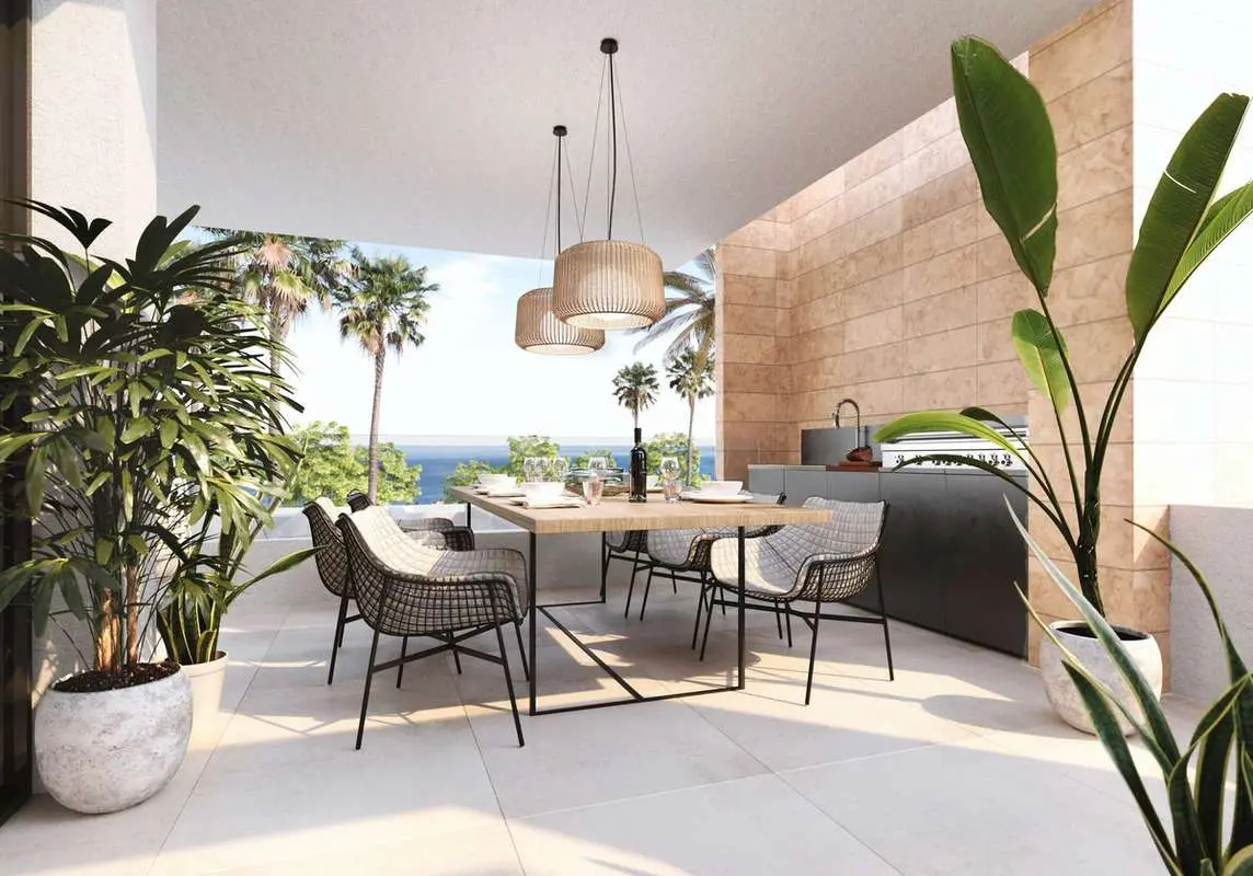 Apartament blisko morza w Esteponie