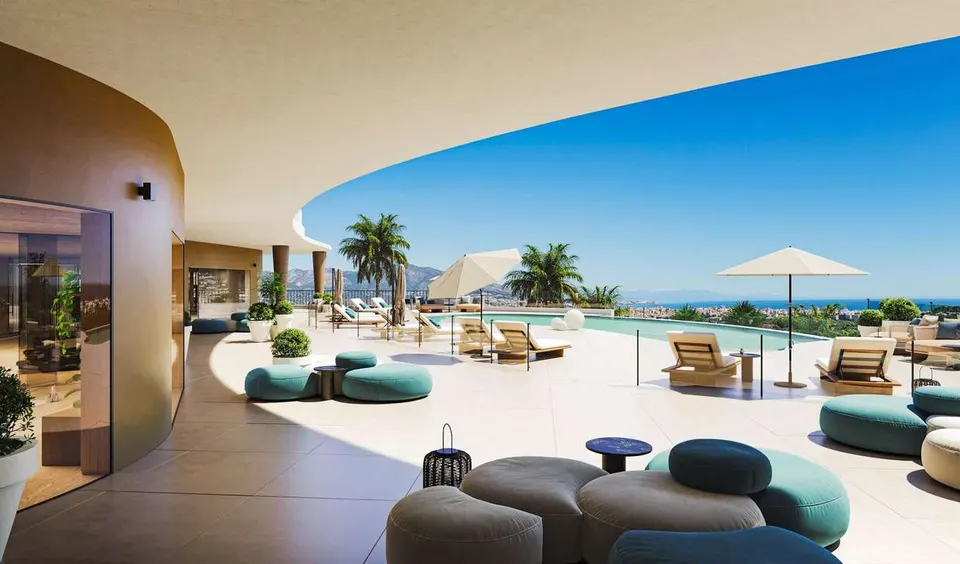 Apartament z kompleksem w Mijas — zdjęcie