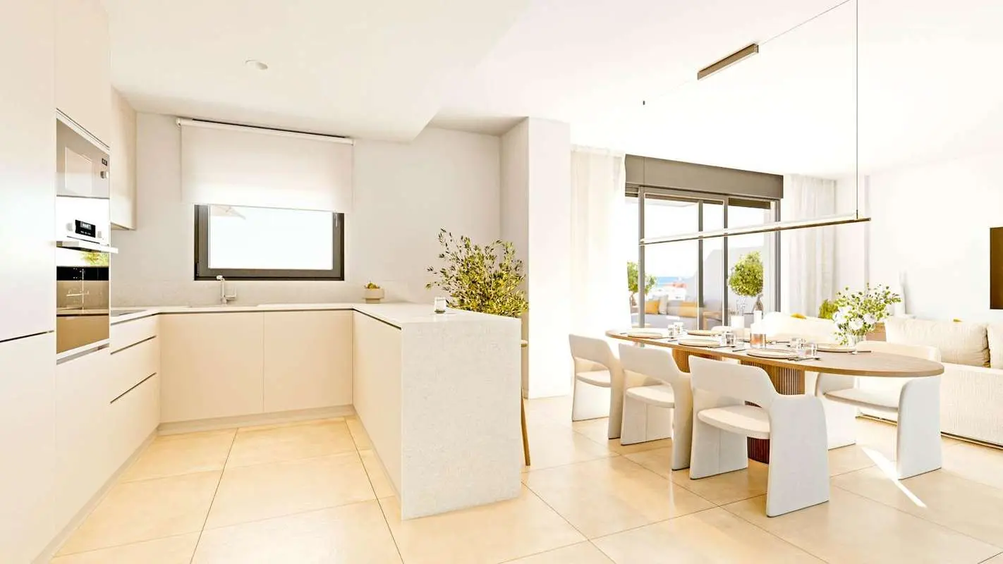 Apartament z ogrodem w Esteponie