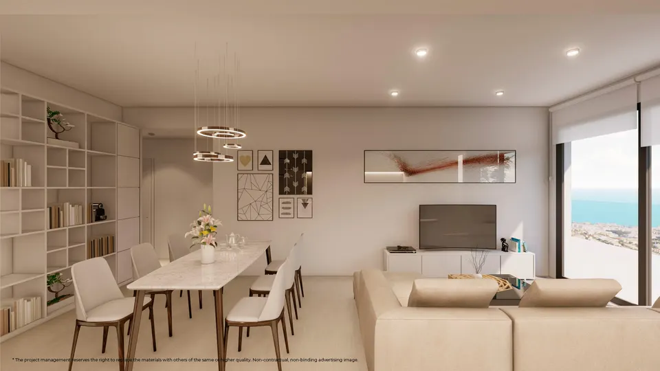 Apartamenty widok na zatokę w Benalmádenie — zdjęcie