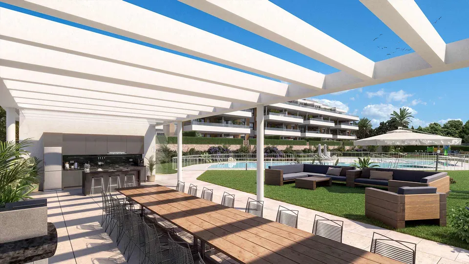 Apartamenty z tarasami w Torremolinos — zdjęcie