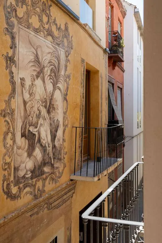 Apartament w historycznym centrum w Maladze — zdjęcie