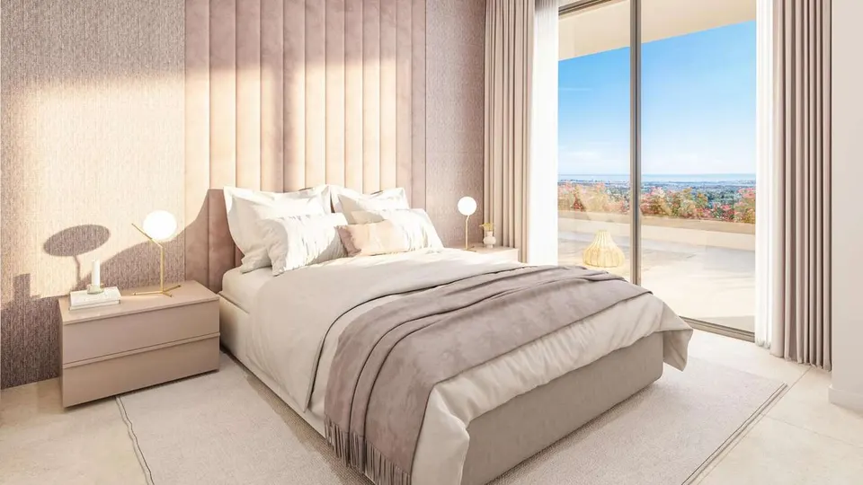 Penthouse z prywatnym basenem w Benahavís — zdjęcie