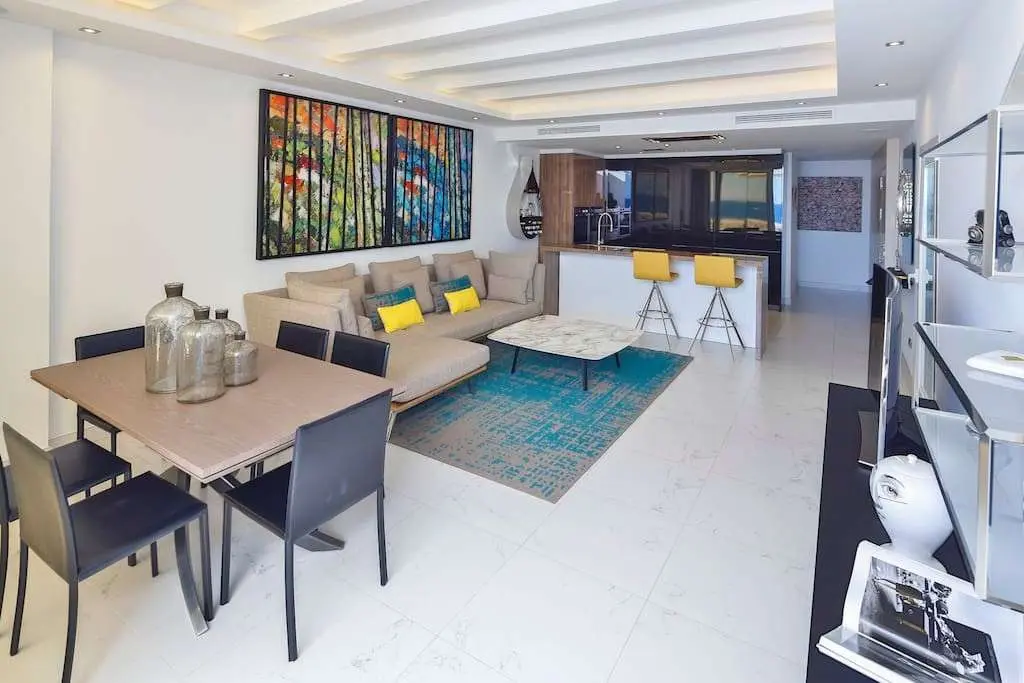 Penthouse z widokiem na morze w Marbelli