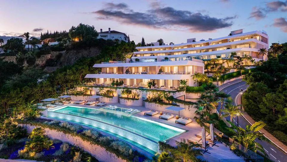 Penthouse z tarasem w Benahavís — zdjęcie