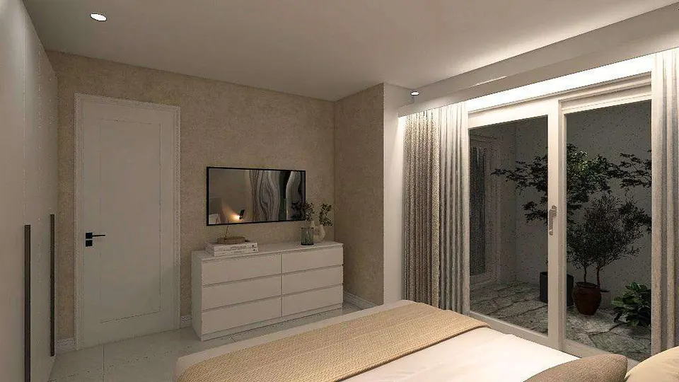 Apartament z widokiem na morze w Manilvie — zdjęcie