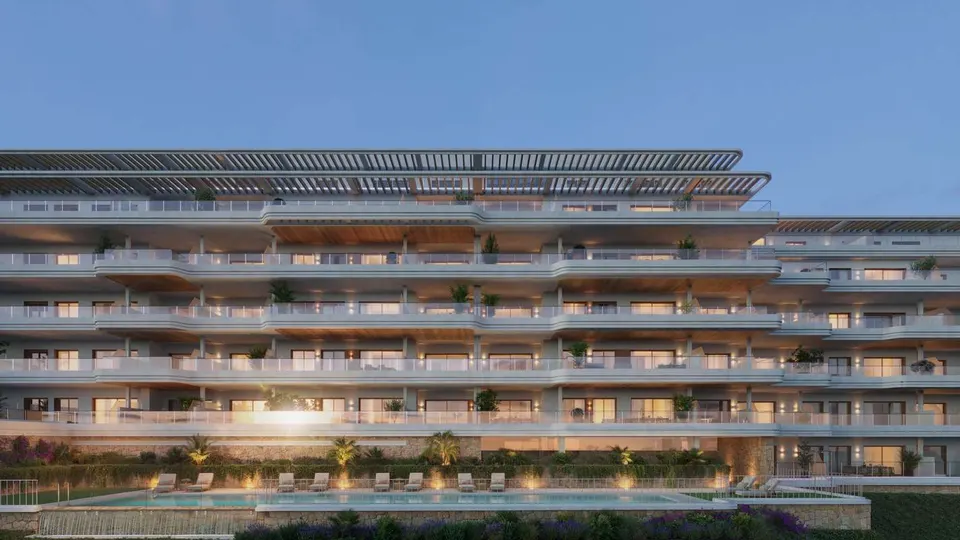 Apartament ze wspaniałym widokiem na morze w Torremolinos — zdjęcie