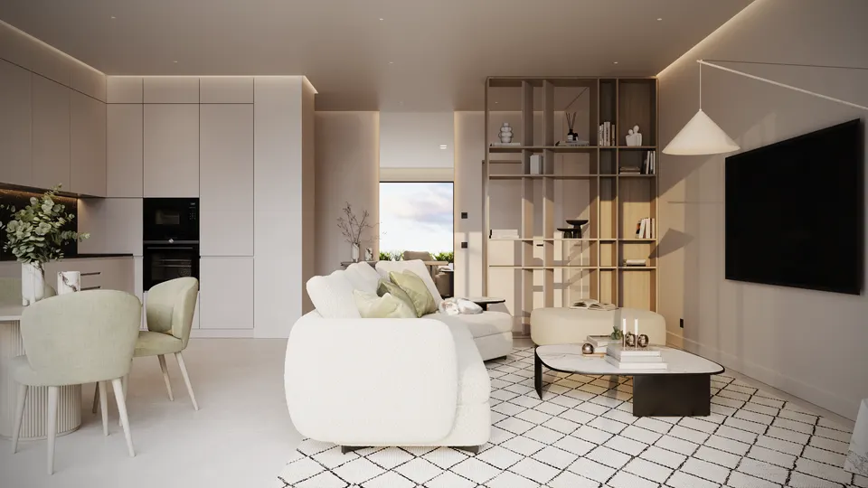 Apartamenty z widokiem na morze w Mijas Pueblo — zdjęcie