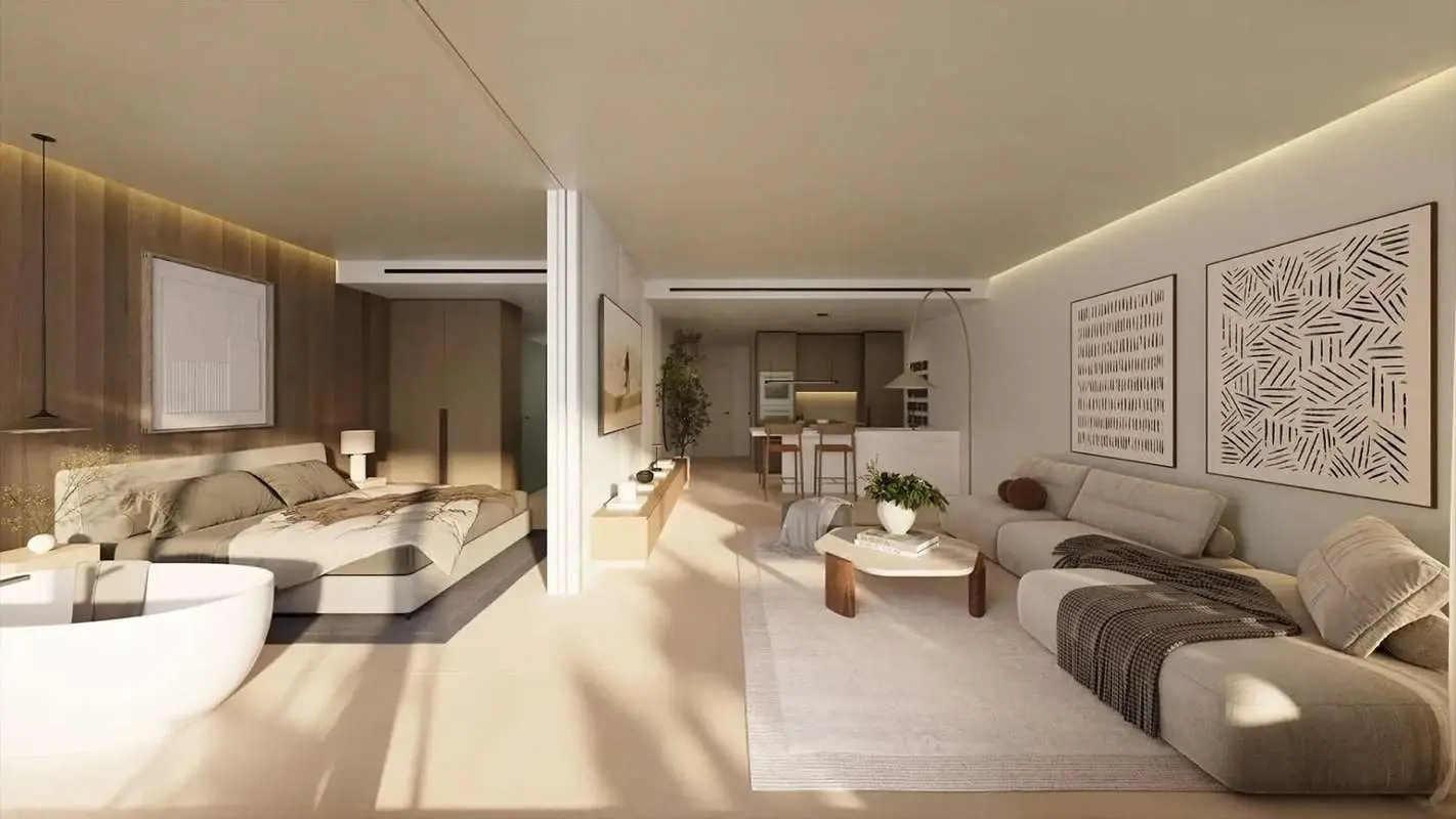 Apartament z widokiem na morze w Fuengiroli