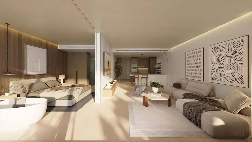 Apartament z widokiem na morze w Fuengiroli — zdjęcie