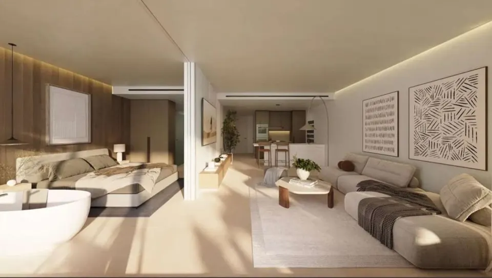 Apartament z widokiem na morze w Fuengiroli — zdjęcie