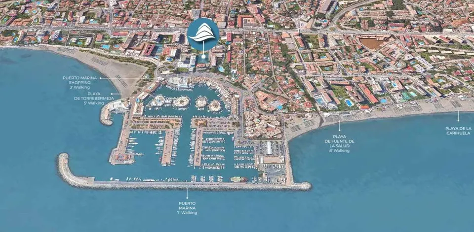 Apartament z widokiem na morze w Benalmádena — zdjęcie