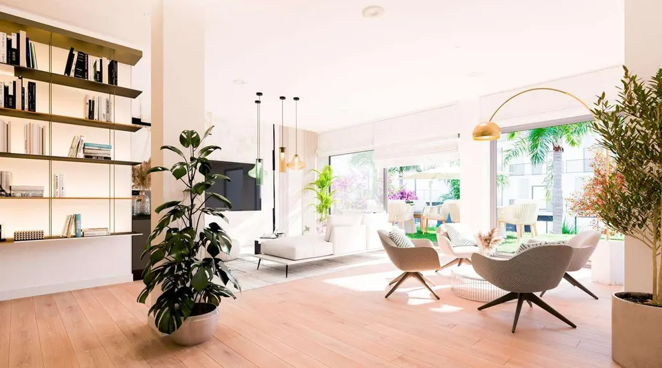 Penthouse z basenem w Esteponie — zdjęcie