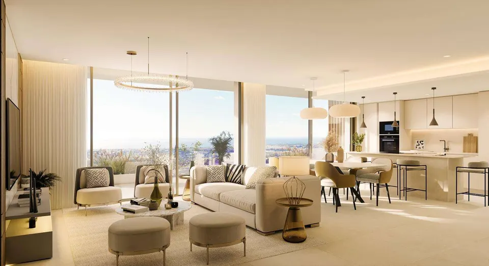 Penthouse z widokiem w Benahavís — zdjęcie