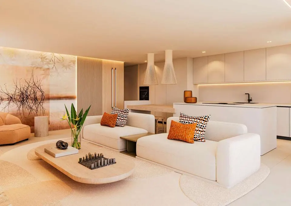 Penthouse typu penthouse w Golden Triangle w Esteponie — zdjęcie