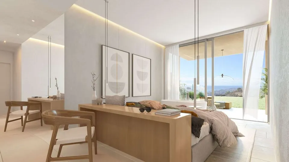 Apartament z widokiem na morze w Mijas — zdjęcie