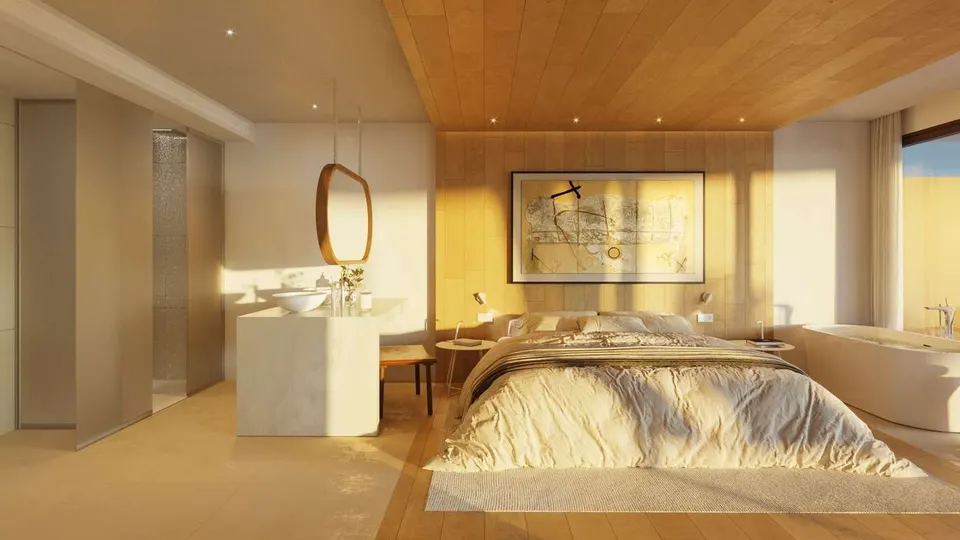 Penthouse w otoczeniu zieleni w Fuengiroli — zdjęcie