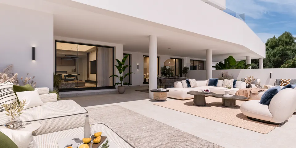 Apartamenty z widokiem na morze w Marbelli — zdjęcie