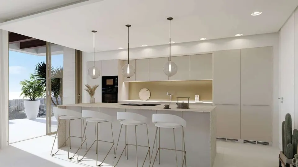 Penthouse z widokiem na morze w Benahavís — zdjęcie