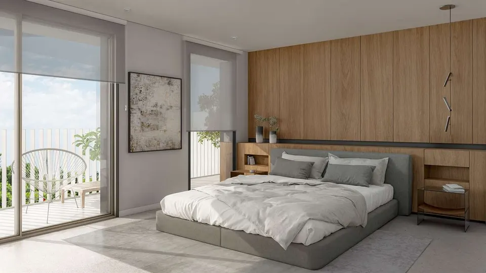 Apartamenty z widokiem na morze i góry w Esteponie — zdjęcie