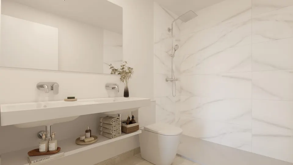 Apartamenty z widokiem na morze w Esteponie — zdjęcie