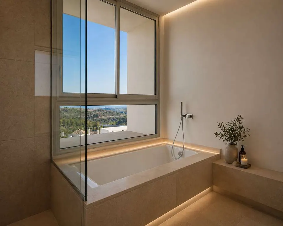 Penthouse z widokiem na morze w Benahavís — zdjęcie