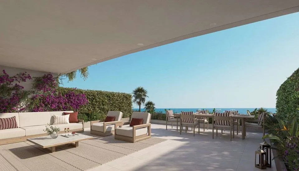 Apartament z widokiem na morze w Benalmádena — zdjęcie