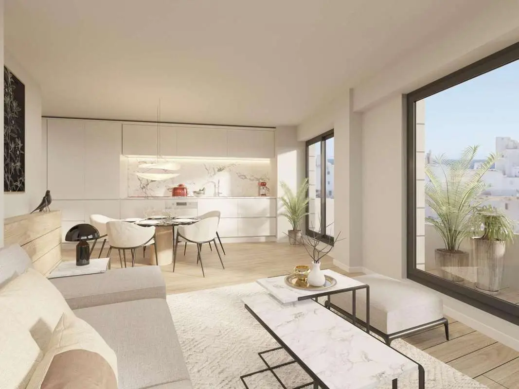 Penthouse z prywatnym tarasem w Esteponie