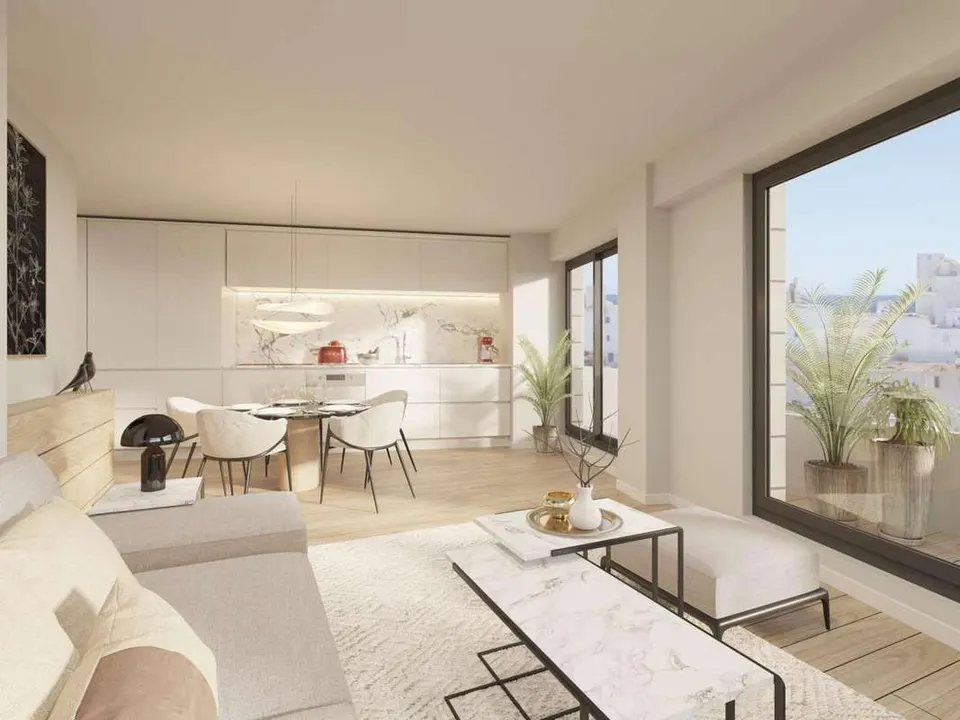 Penthouse z prywatnym tarasem w Esteponie — zdjęcie