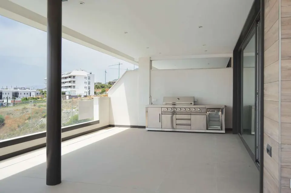 Apartament z widokiem na morze w Fuengiroli — zdjęcie